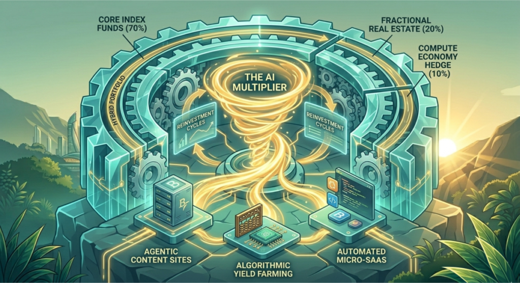 AI wealth multiplier investment engine and hybrid portfolio 2026